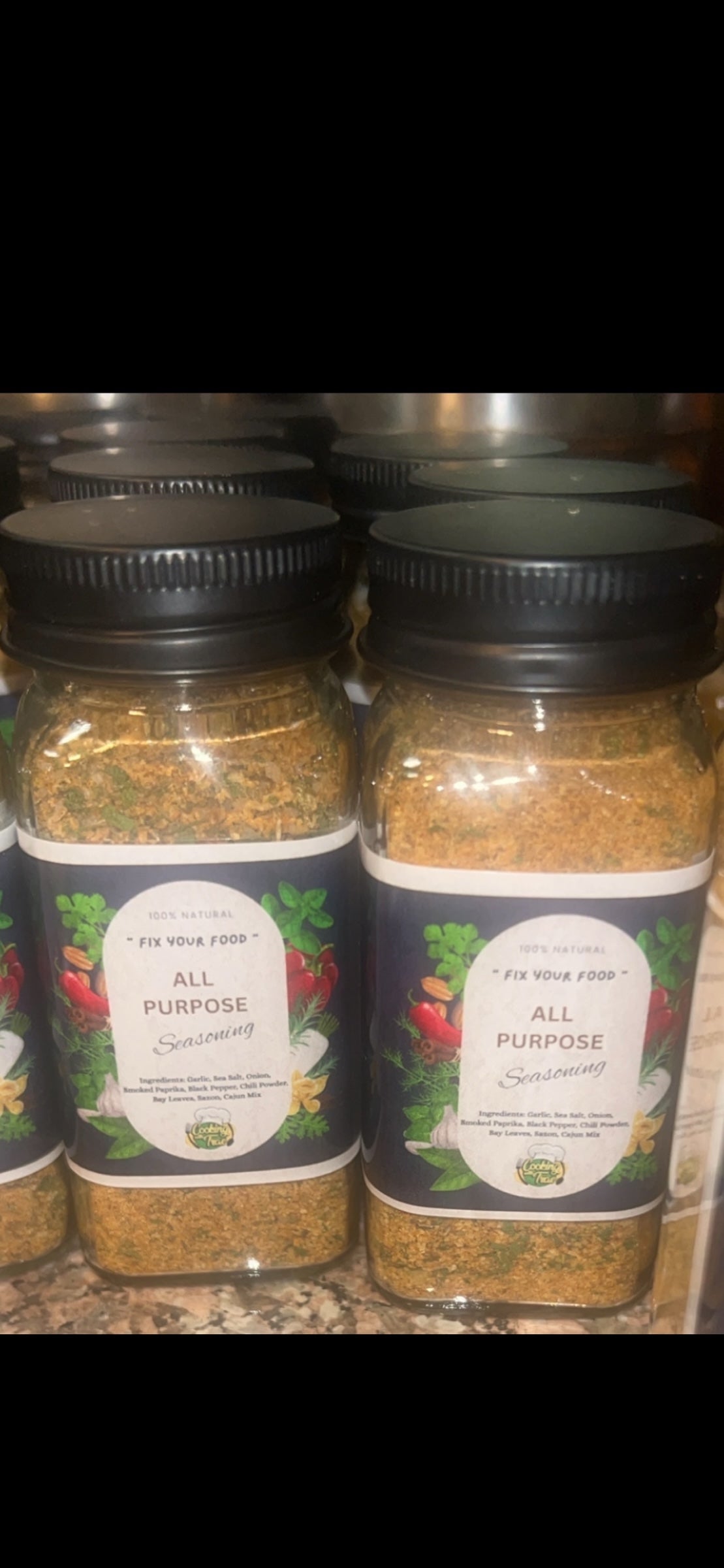 “Fix your food” All Purpose Seasoning