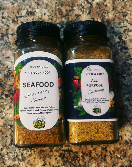 “Fix your food” Seafood Seasoning